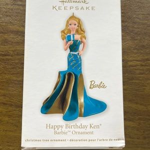 Hallmark Keepsake Barbie Happy Birthday Ken Ornament